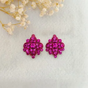 Brinco Flor Master - <strong>Fuchsia</strong>