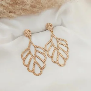 Brinco Gota Elegance - <strong>Light Peach</strong>