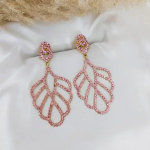 Brinco Gota Elegance - <strong>Light Rose</strong>