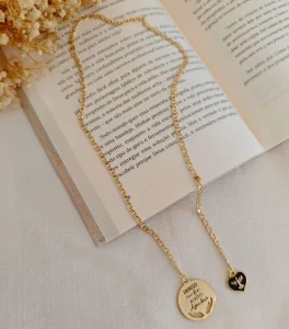 Marca Páginas Filha Amada - <strong>Dourado 03</strong>