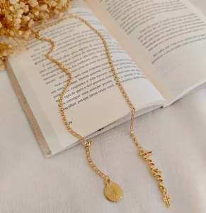 Marca Páginas Filha Amada - <strong>Dourado 05</strong>