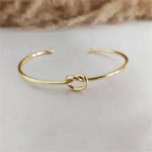 Bracelete Nó - <strong>Dourado</strong>