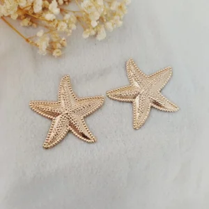 Brinco Estrela do Mar Grande - <strong>Dourado</strong>