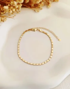 Pulseira delicada 17cm - <strong>Sapphire</strong>