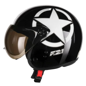 Capacete Peels F-21 Army - Preto/Branco