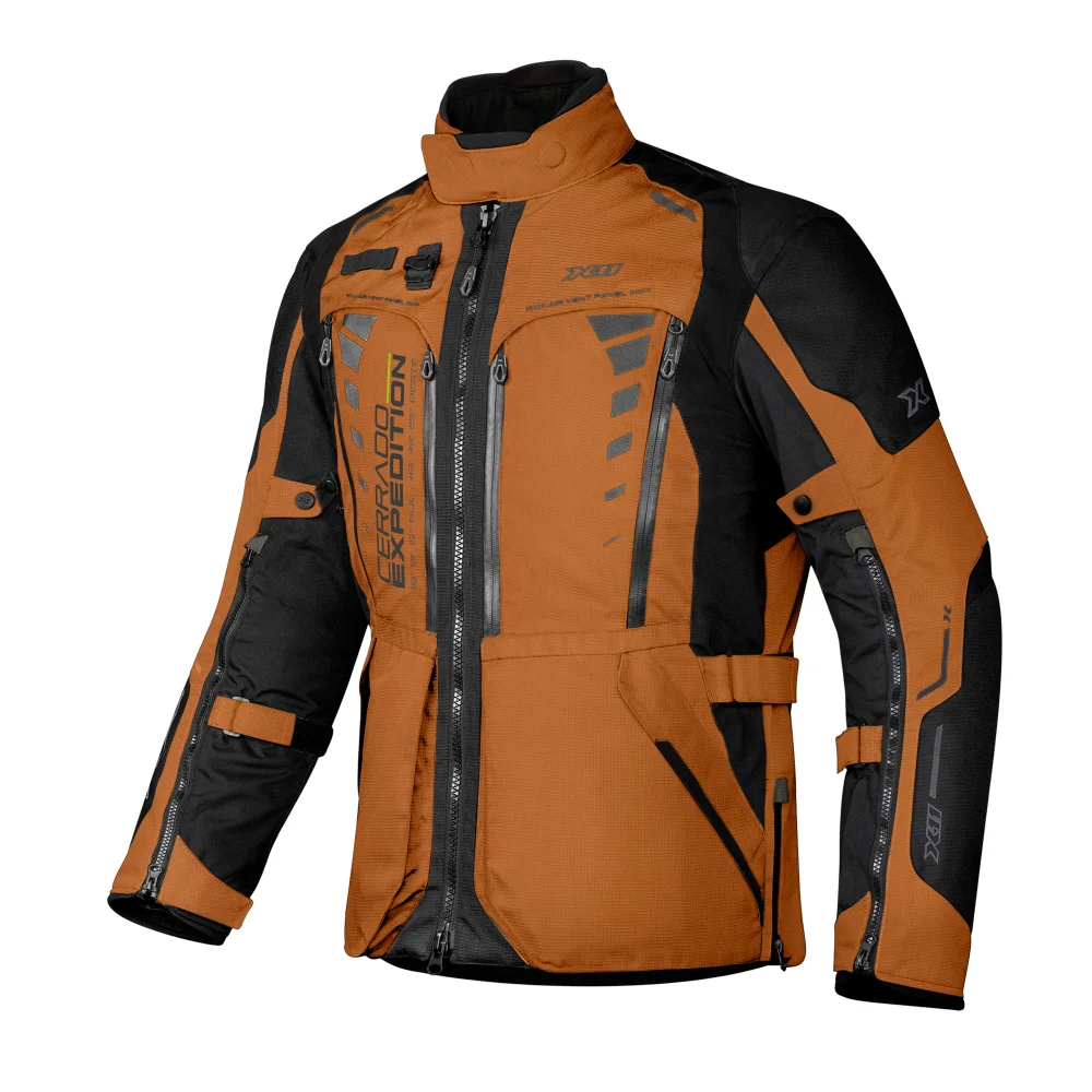 Jaqueta X11 Masculina Cerrado Expedition Marrom Spinelli Motos