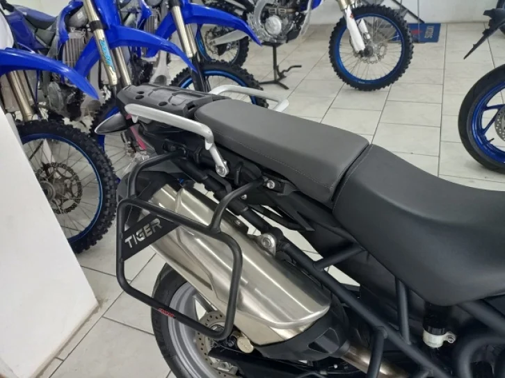 Afastador de Alforge Triumph Tiger 800 até 2017 - Chapam Preto