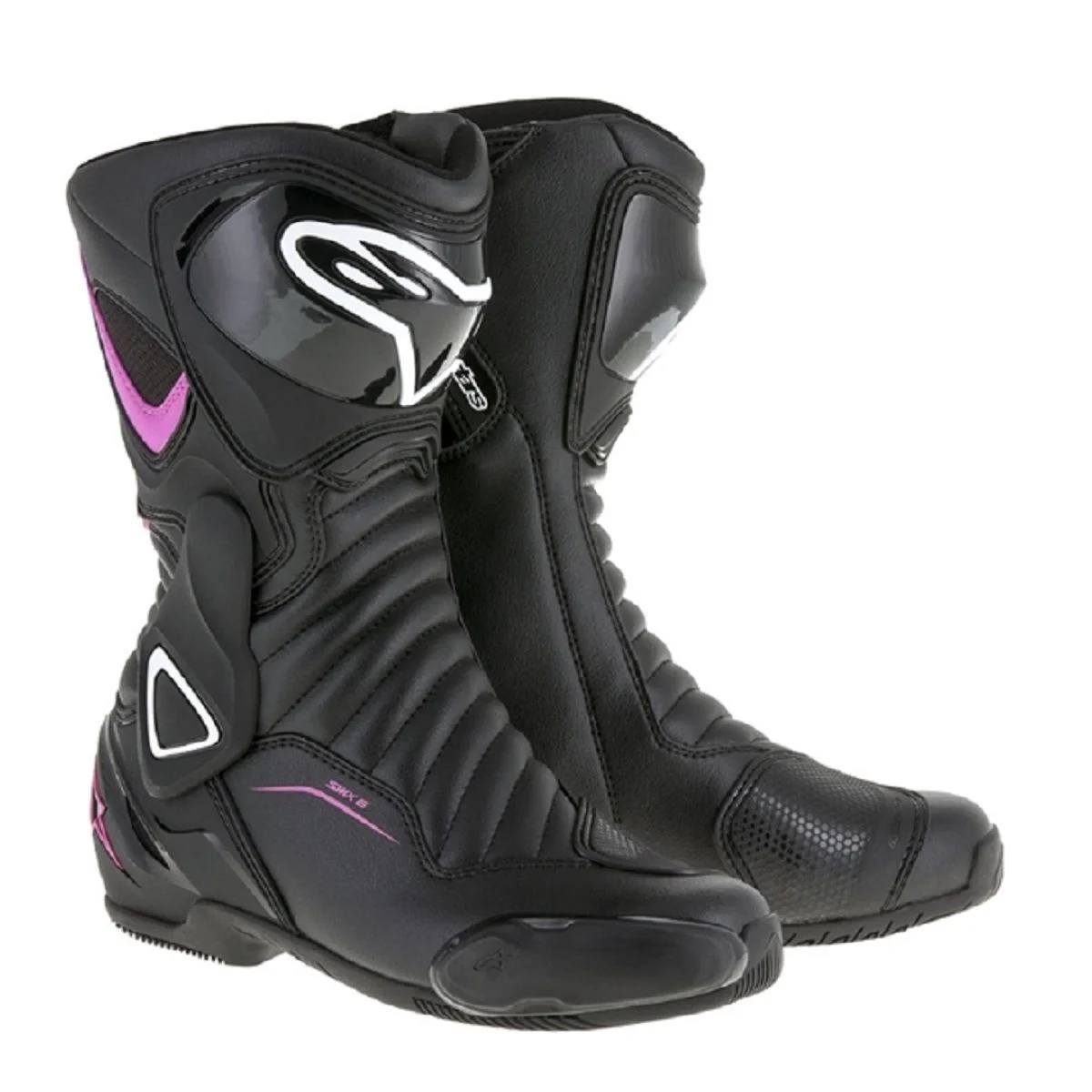 Bota Alpinestars Stella/Feminina SMX-6 V2 Preto/Rosa/Branco