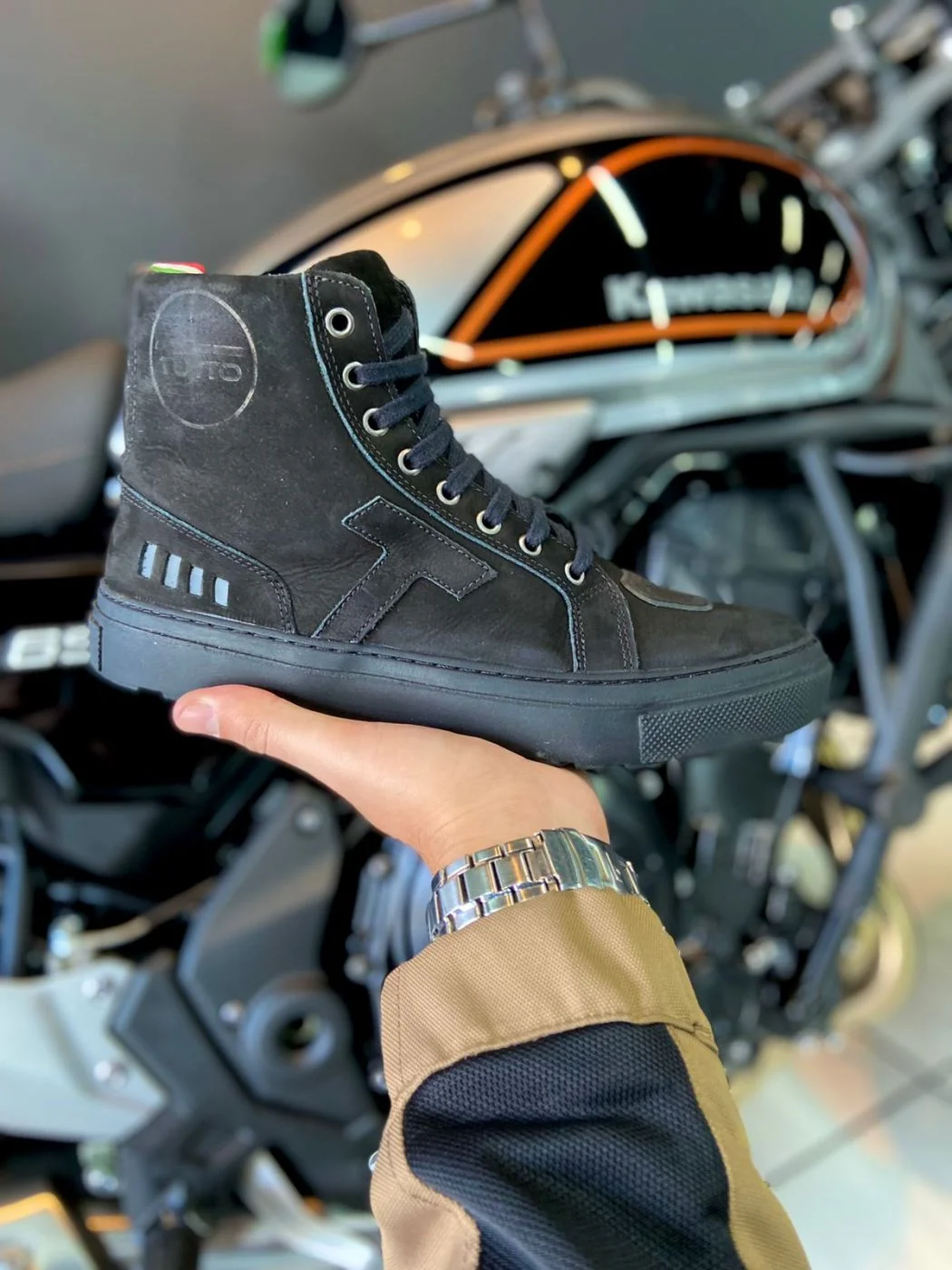 Bota Tutto Urban Preta Spinelli Motos Boutique