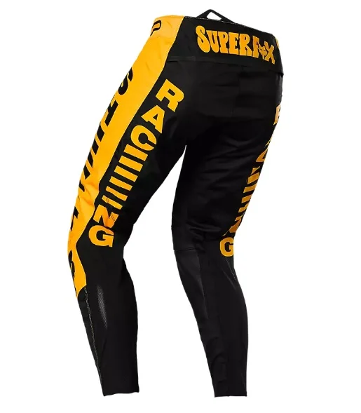 Calça Fox 360 Supr Trik LE Preto/Amarelo - Spinelli Motos Boutique