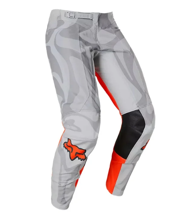 Calça Fox Airline Exo Cinza/Laranja - Spinelli Motos Boutique