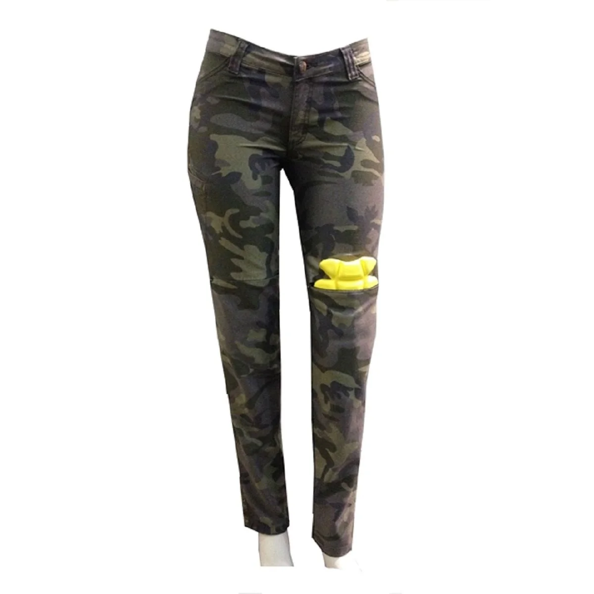 Calças 2024 jeans camuflada