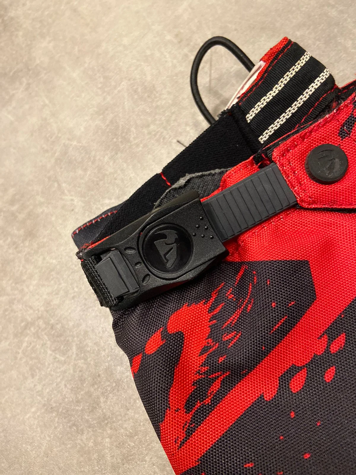 Calça Thor Juvenil S13 Splatter Vermelho - Spinelli Motos Boutique