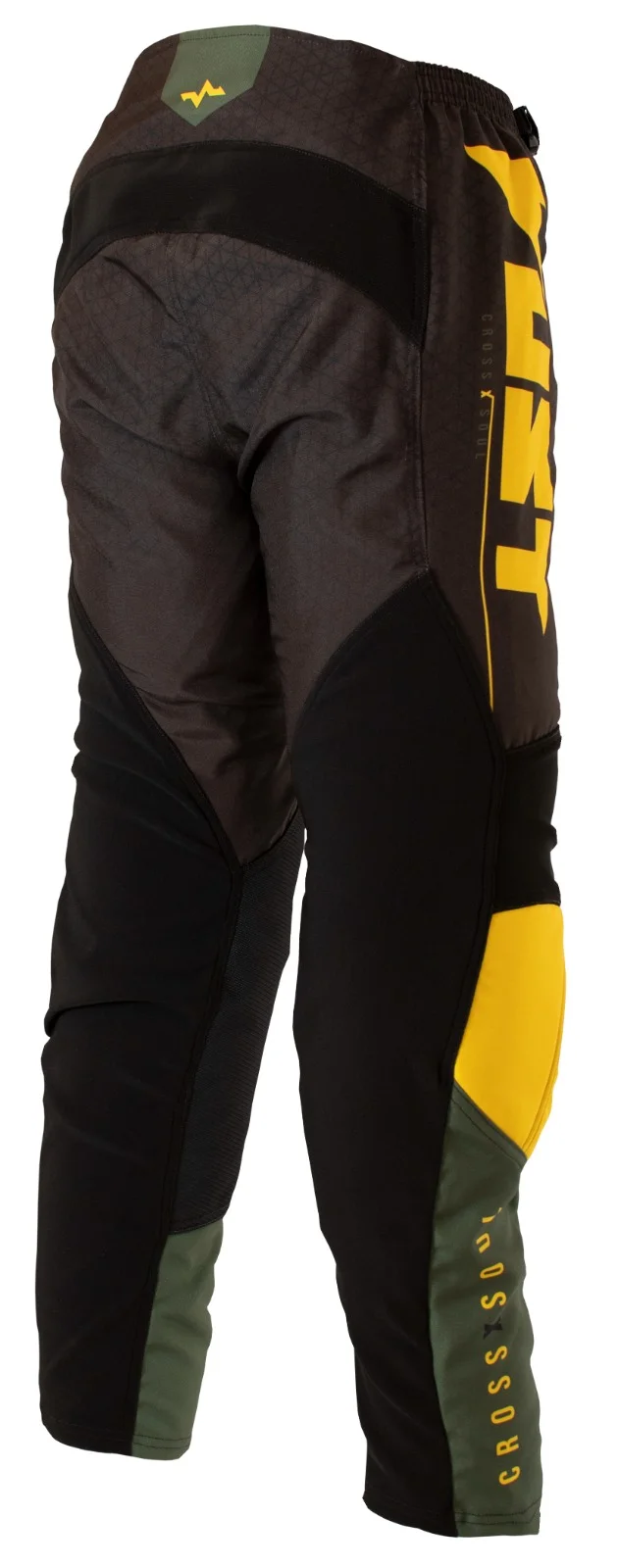 Calça Vust Hard Storm Rock Hexagon V1 Verde Musgo/Amarelo/Marrom