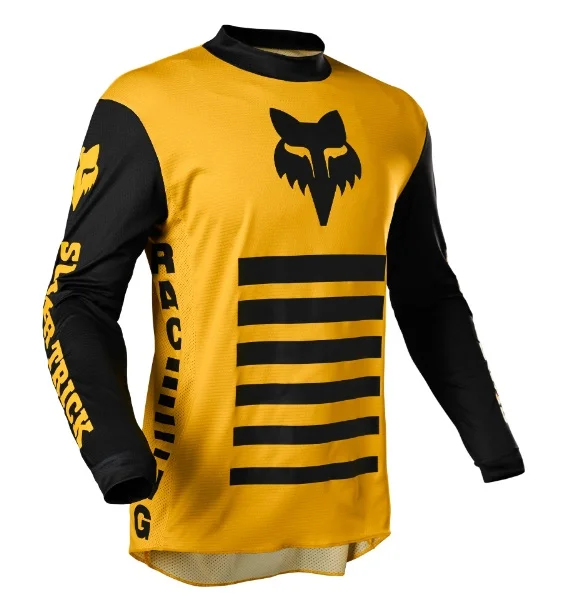 Camisa Fox 360 Supr Trik LE Preto/Amarelo - Spinelli Motos Boutique