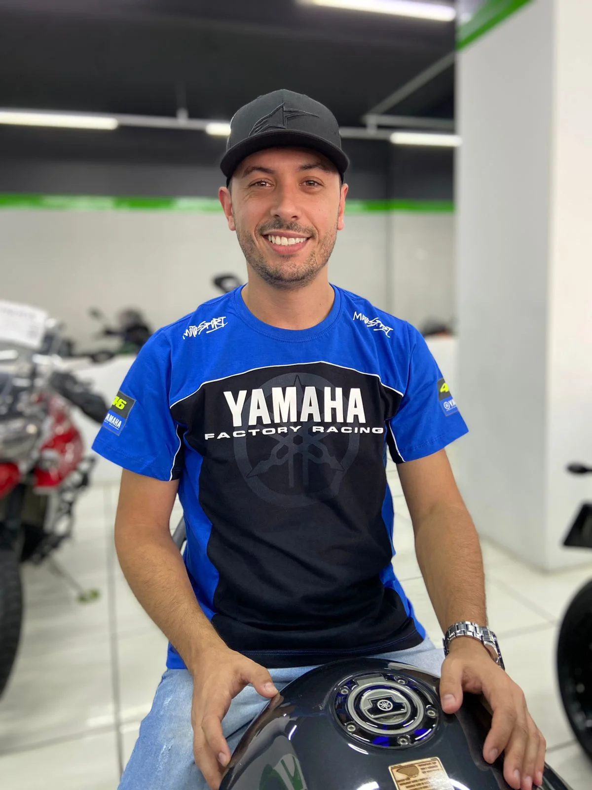 Camisas yamaha racing sale