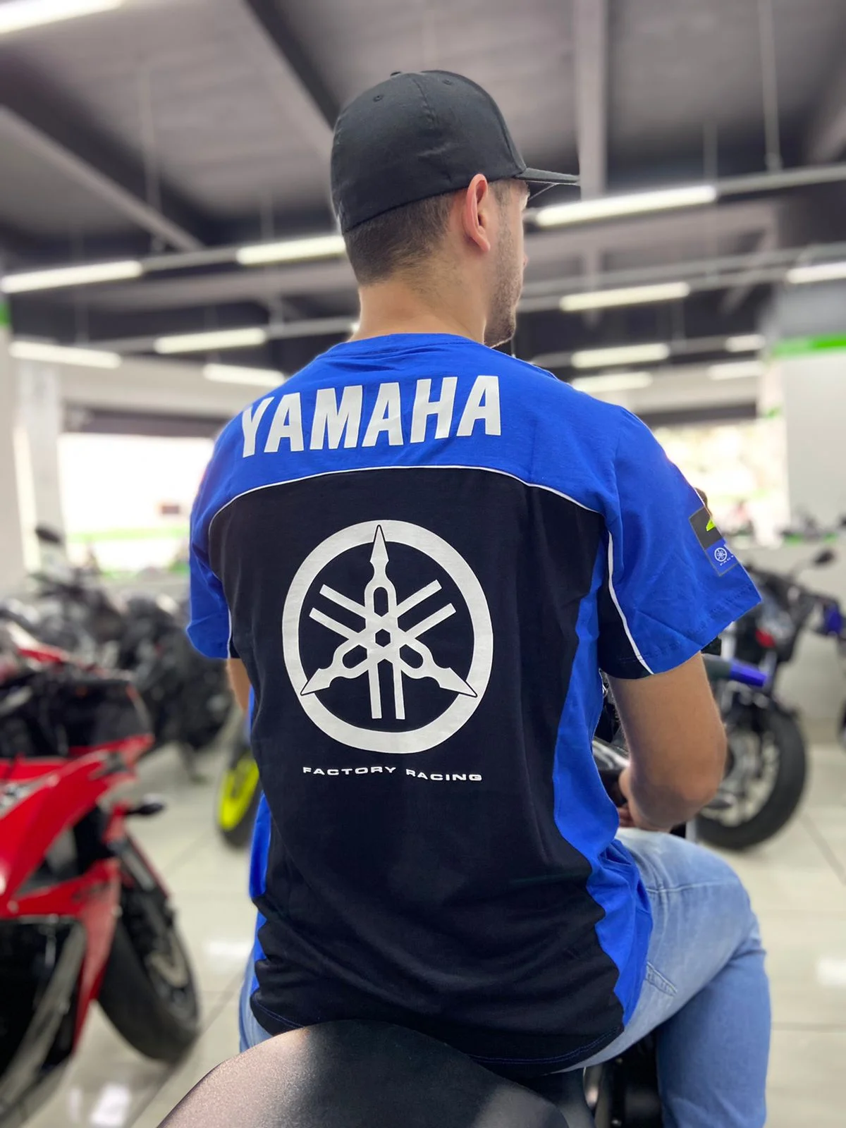Camiseta yamaha sales