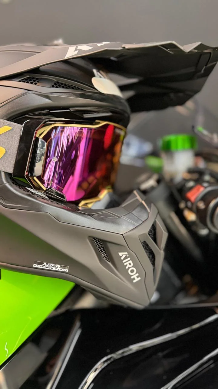 Capacete Airoh Aviator Ace 2 Preto Fosco - Spinelli Motos Boutique