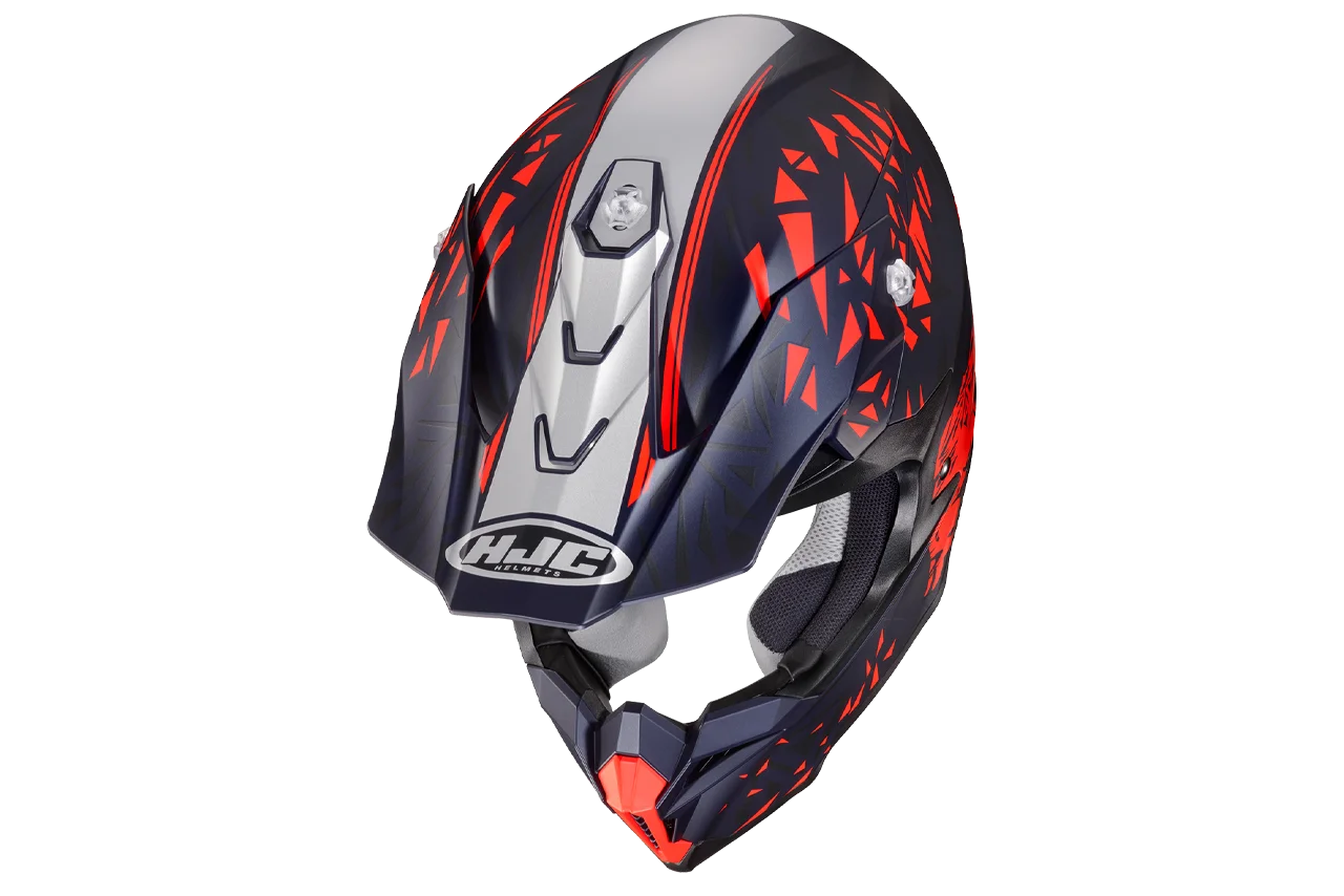 Capacete HJC Off I50 Red Bull Preto/Vermelho - Spinelli Motos Boutique
