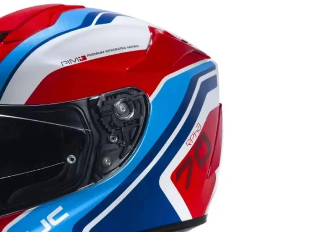 Capacete HJC RPHA 70 Kroon Vermelho/Azul/Branco - Spinelli Motos