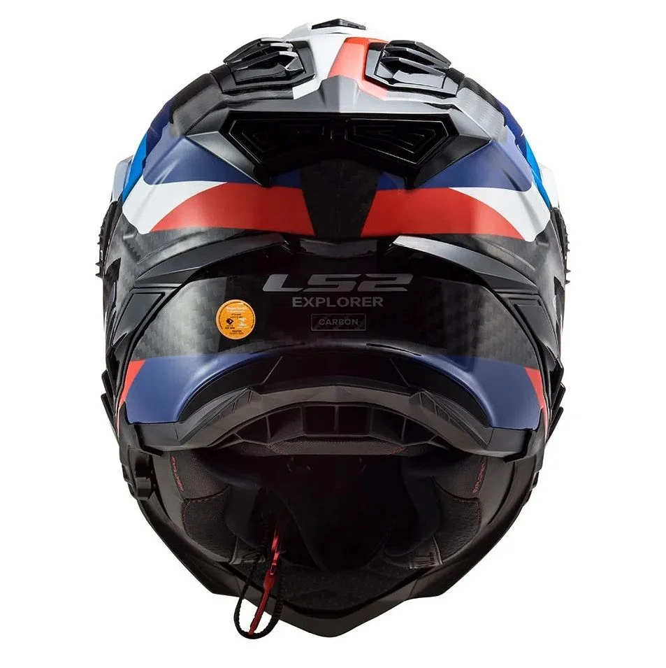 Capacete LS2 MX701 Explorer C Frontier Preto/Azul (Carbono Capacete LS2 MX701 Explorer C Frontier Preto/Azul (Carbono