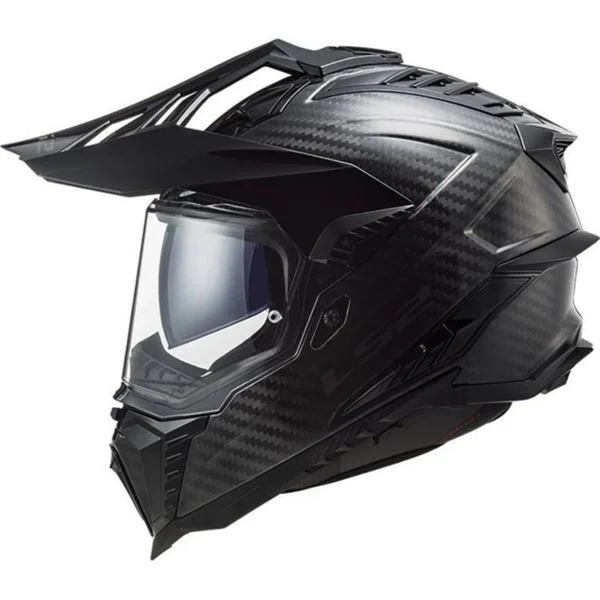 セキュリティ・セーフティ LS2 EXPLORER MX701 CAMOX M PSC Capacete LS2 MX701 Explorer C Monocolor Preto Fosco (Carbono
