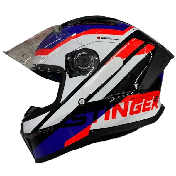 Capacete MT Stinger 2 Templo B7 - Spinelli Motos Boutique