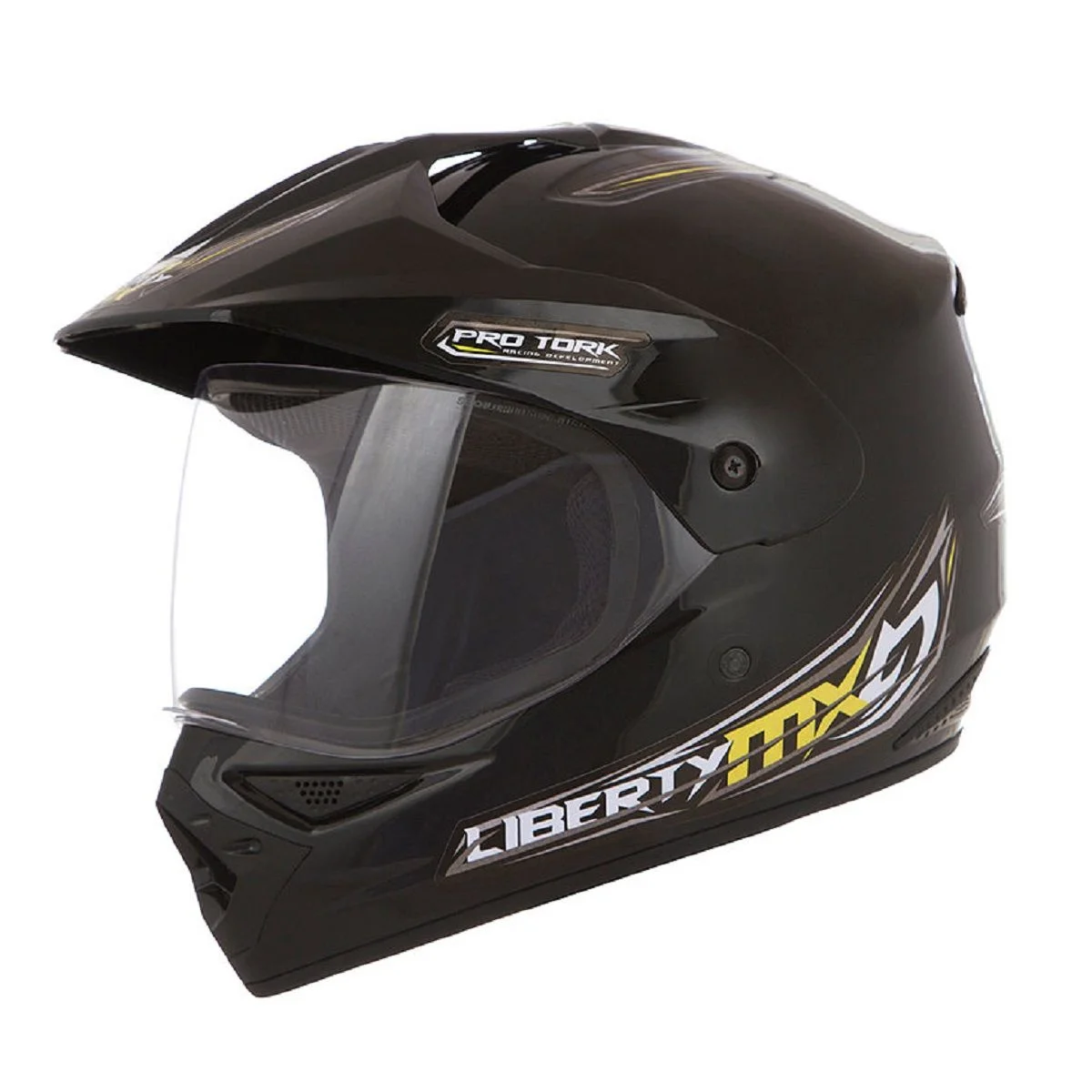 Capacete Pro Tork Liberty MX Pro Vision Preto Fosco - Spinelli