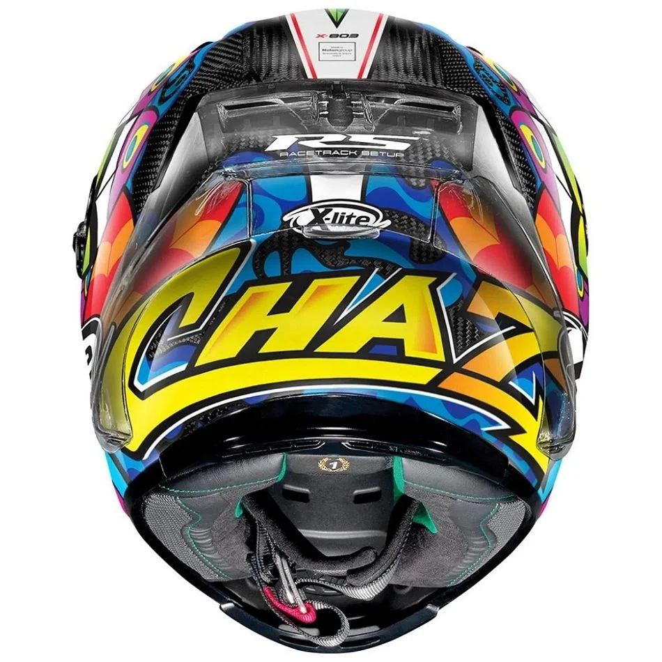 Capacete Nolan X-LITE X-803 RS Ultra Carbon Replica Chaz