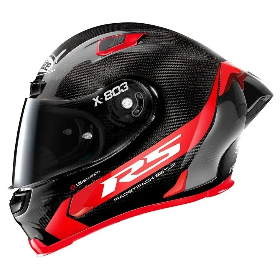 X-lite X-803RS ヘルメット ブラック/レッド Capacete X-LITE X-803 RS Ultra Carbon Hotlap Vermelho/Preto