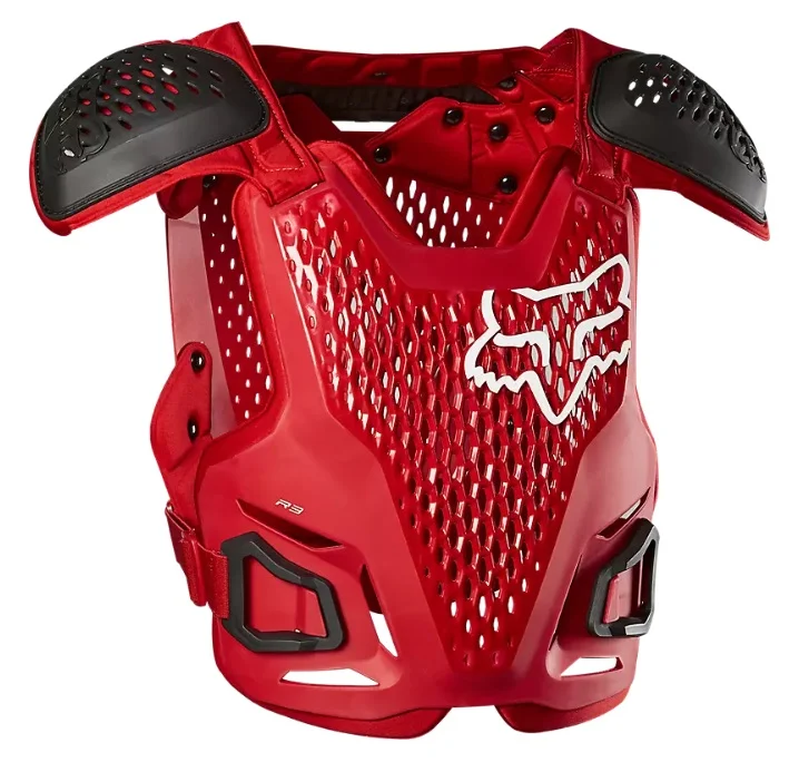 れい③ Colete Fox R3 Vermelho - Spinelli Motos Boutique