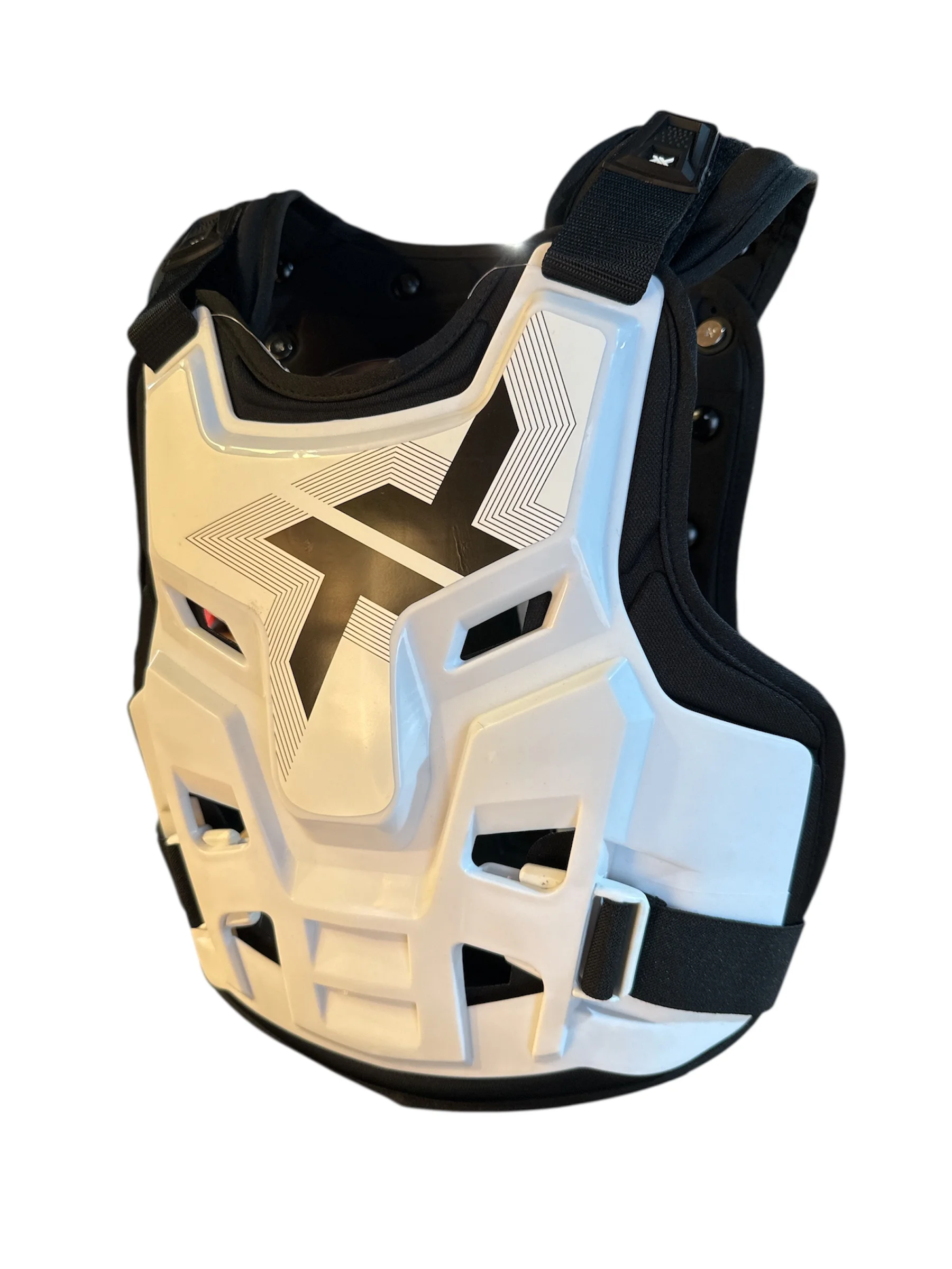 Colete Mattos Racing Combat Branco - Spinelli Motos Boutique