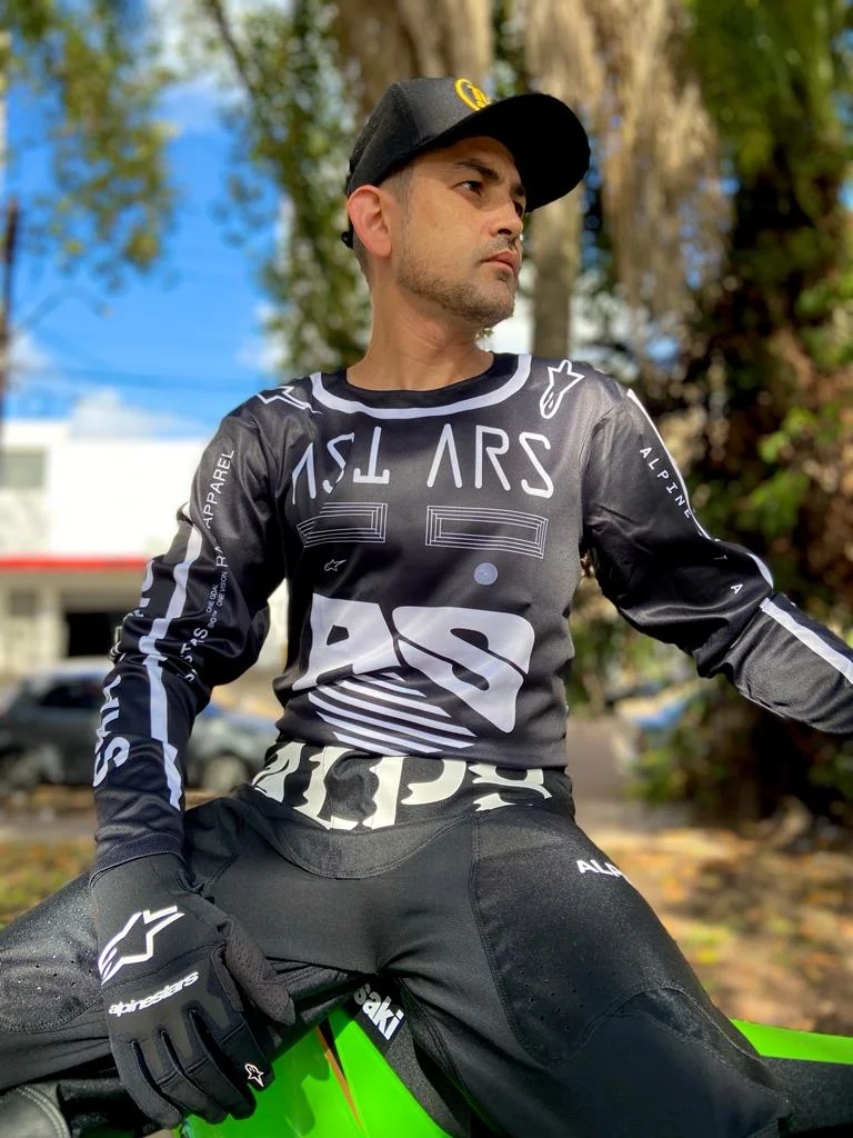 Conjunto Alpinestars Racer Found 23 Preto - Spinelli Motos Boutique