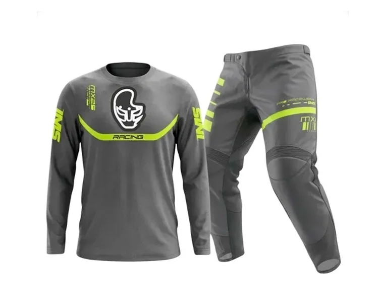 Conjunto IMS MX 2026 Cinza - Spinelli Motos Boutique