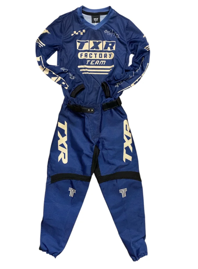 Conjunto TXR Factory 2025 Azul - Spinelli Motos Boutique