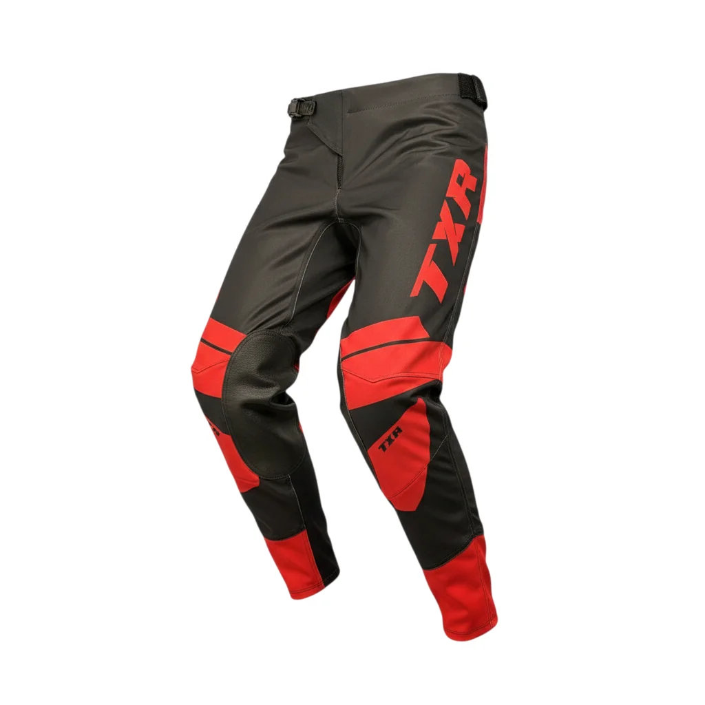 Conjunto TXR Slim Flex Premium Preto/Vermelho - Spinelli Motos