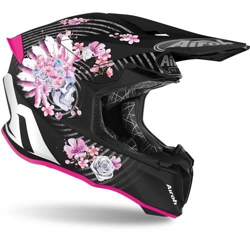 Capacete Airoh Twist 2.0 Mad Matt Rosa - Spinelli Motos Boutique