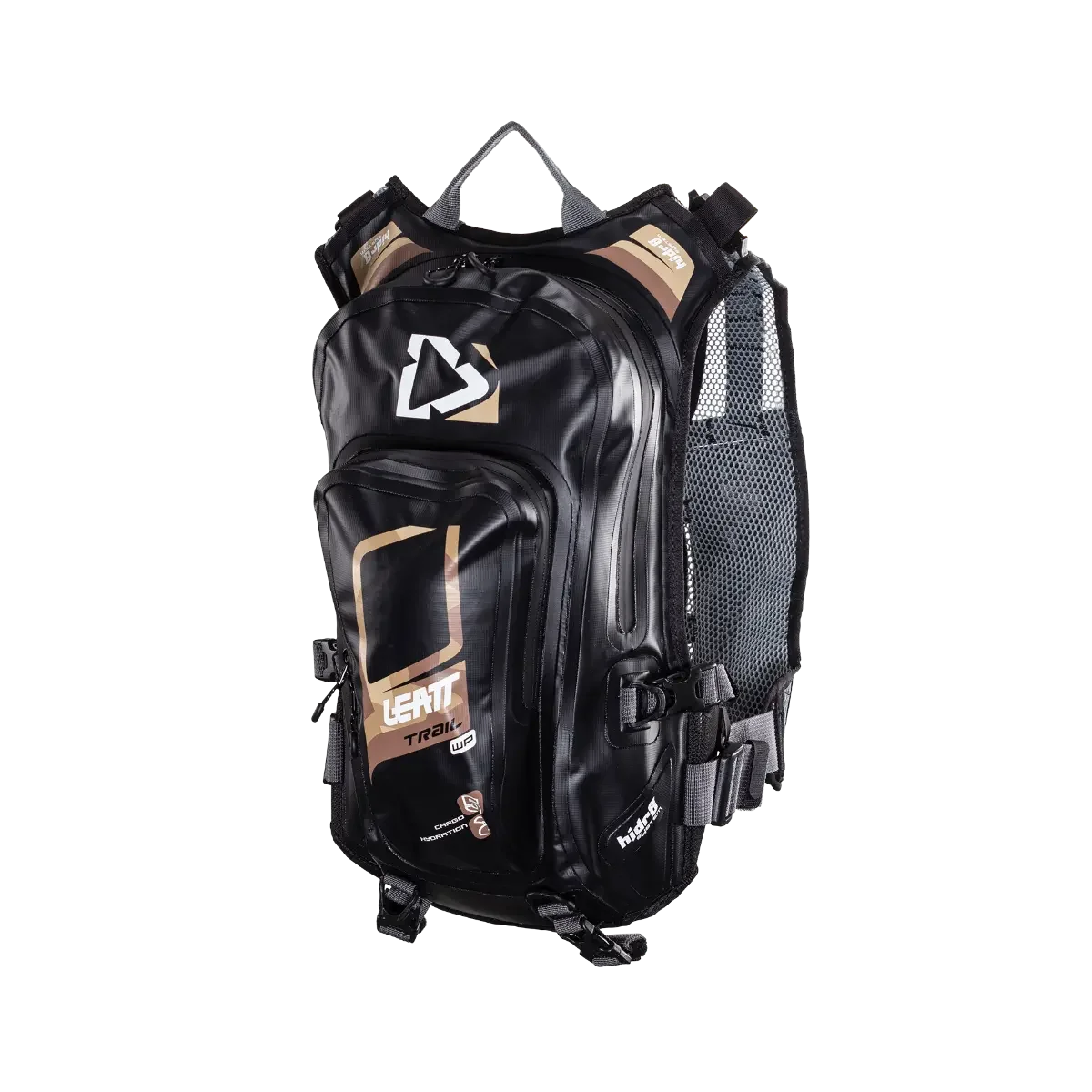 Mochila de Hidratação Leatt Moto Hidradri WP 2.0 2l Preto/Dourado