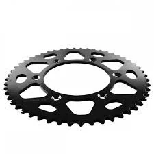 Coroa Alumínio KX 125/250 /KXF 250/450 /KLX 450R TM: 51D Preto