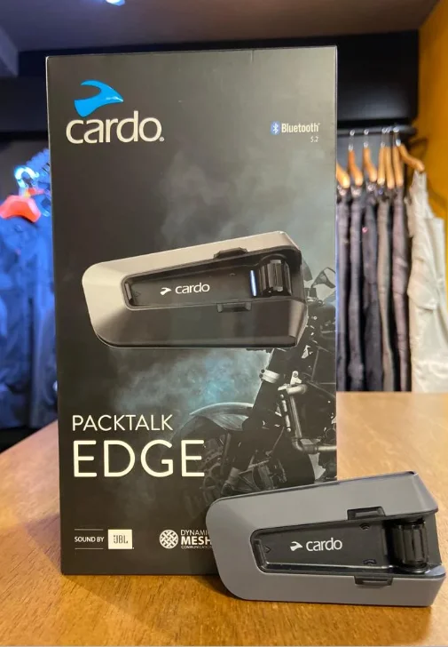 Intercomunicador Cardo Packtalk Edge Unitário - Spinelli Motos