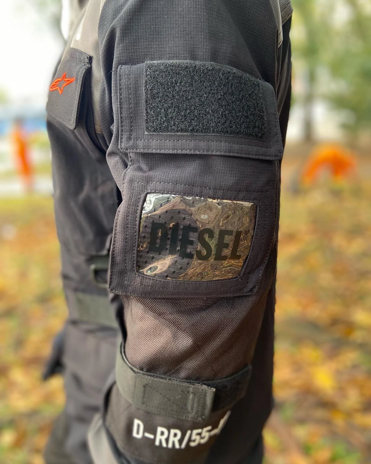 Jaqueta Alpinestars/Diesel Masculina AS-DSL Daiji Preto - Spinelli