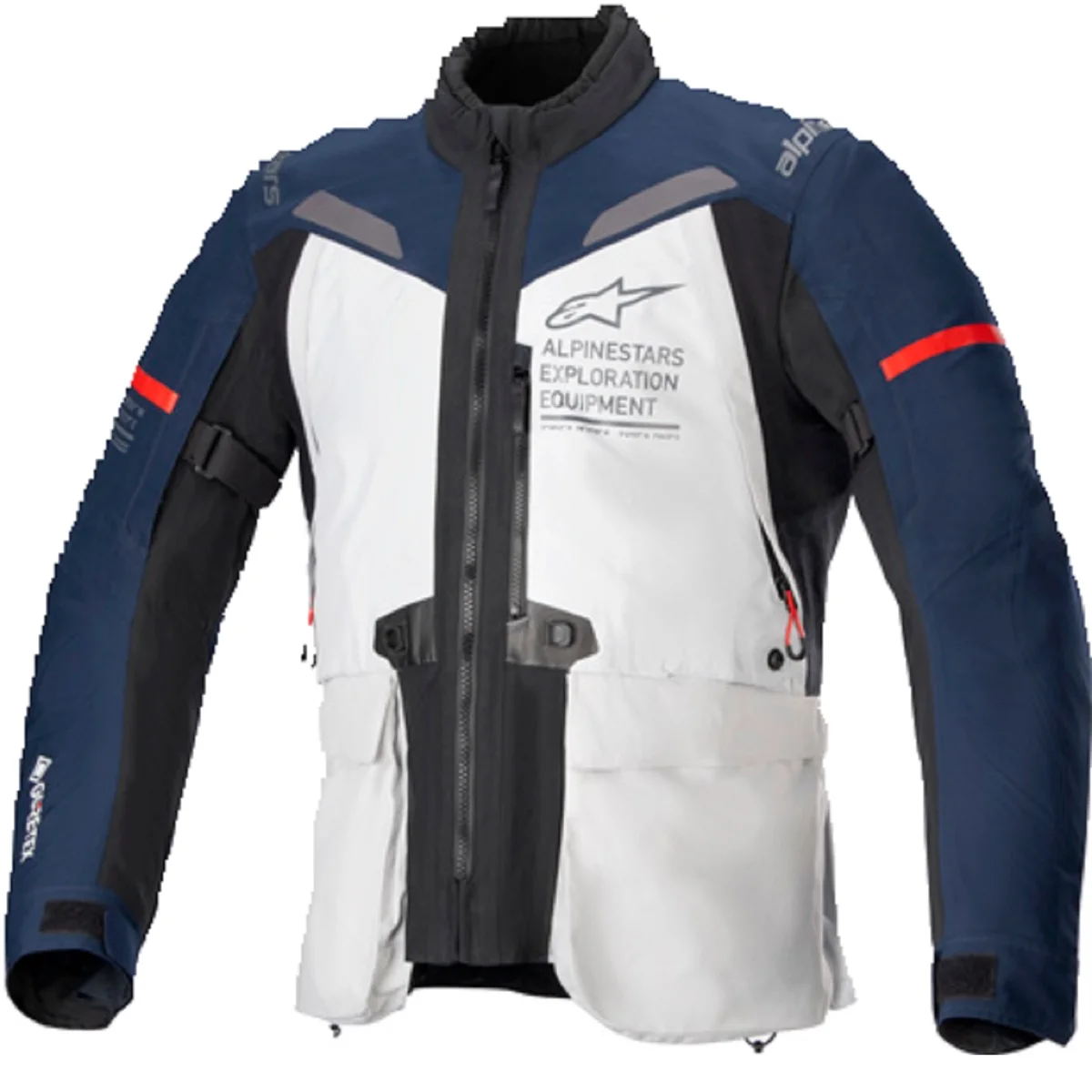 【希少ブルー】alpinestars MOTEGI JACKETバイクジャケット Jaqueta Alpinestars Masculina ST 7 2L Gore-Tex Cinza Gelo/Azul