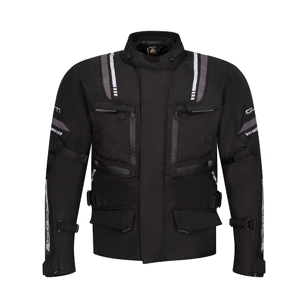 Jaqueta Gutti Masculina G-4348 Parka Ushuaia Preto/Cinza Escuro