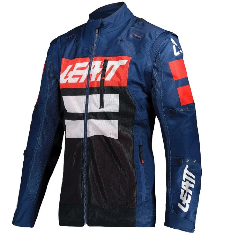Jaqueta Leatt Moto 4.5 X-Flow Azul - Spinelli Motos Boutique