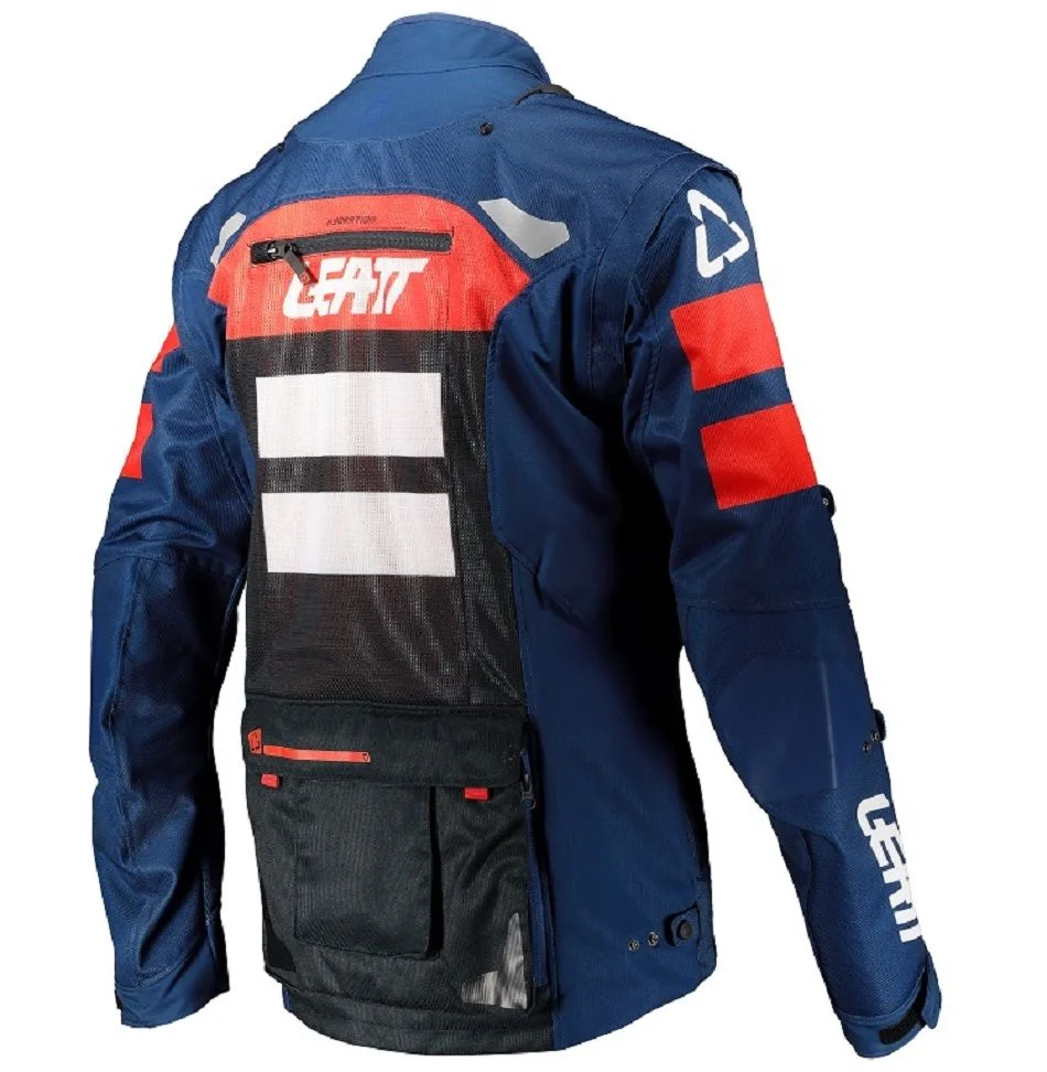 Jaqueta Leatt Moto 4.5 X-Flow Azul - Spinelli Motos Boutique
