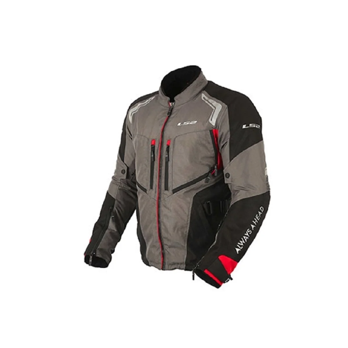 Jaqueta Motoqueiro Jaqueta Ls2 Gallant Jaqueta LS2 Gallant Cinza