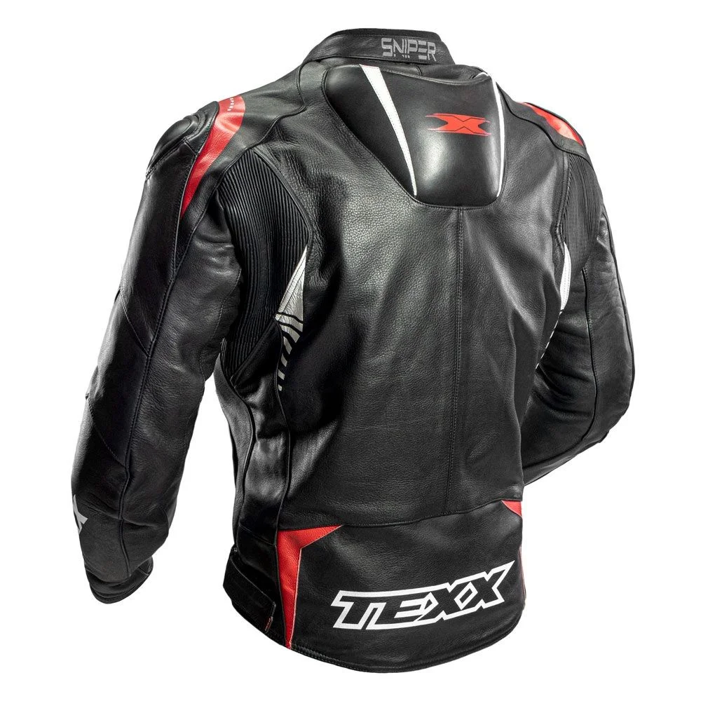 Jaqueta Texx Masculina Sniper V2 Preto/Vermelho - Spinelli Motos