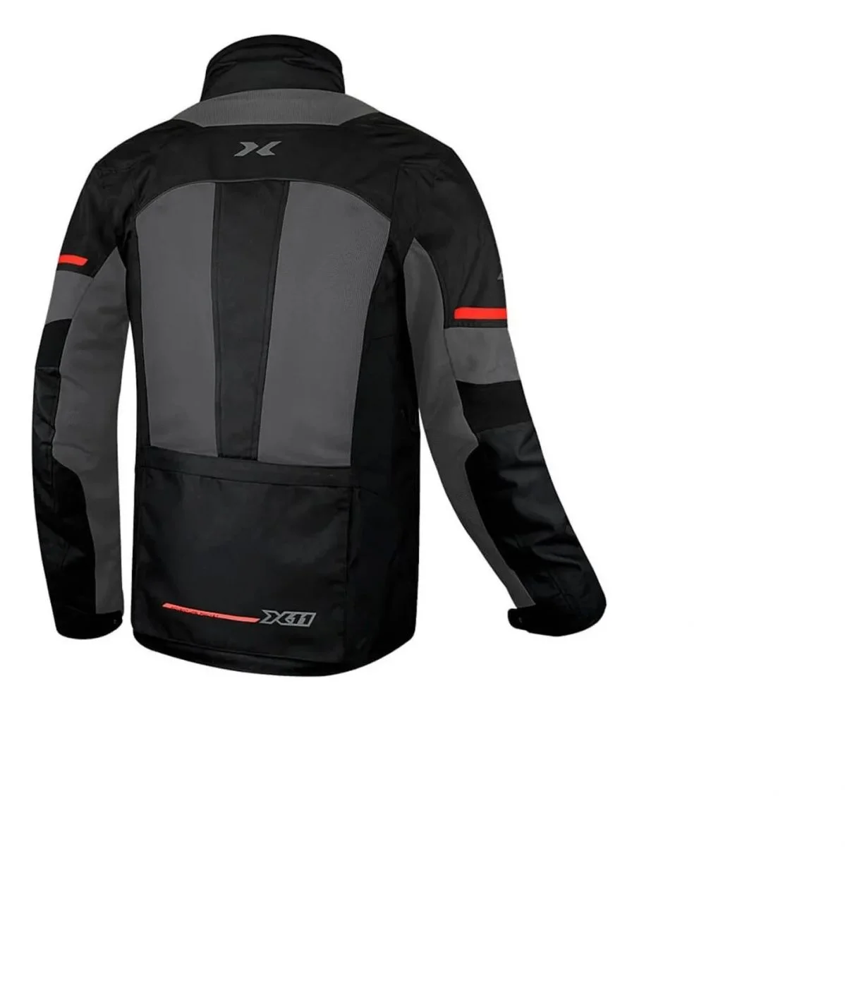 Jaqueta X11 Masculina Adventure Preto/Cinza Spinelli Motos Boutique