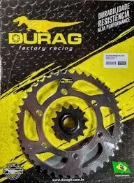 Kit Coroa e Pinhão Kawasaki Ninja 250R (Passe 520 Z14/43D) - Durag