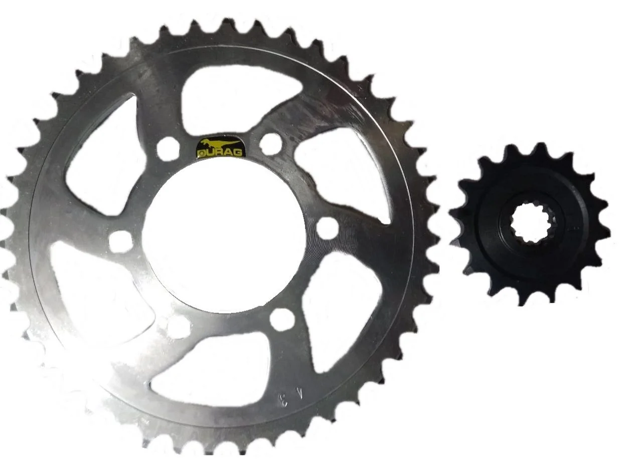 Kit Coroa e Pinhão Kawasaki ZX 6R 07-16 (Passa 520 Z16/43D Kit Coroa e Pinhão Kawasaki ZX 6R 07-16 (Passa 520 Z16/43D